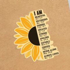 Sunflower Inspiration Sticker