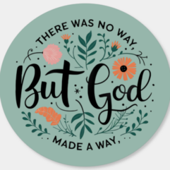 But God Sticker